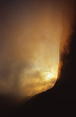 Vercors : Le pilier nord du Mont Aiguille dans les nuages