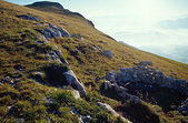 Vercors : Un abri de pierres au sommet du Mont Aiguille
